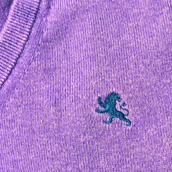 Men’s Vintage Express v-neck sweater. - Picture 4 of 8